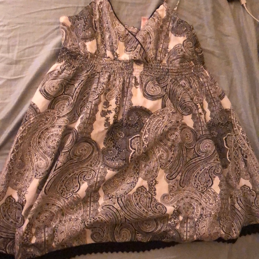 Black and white no boundaries dress